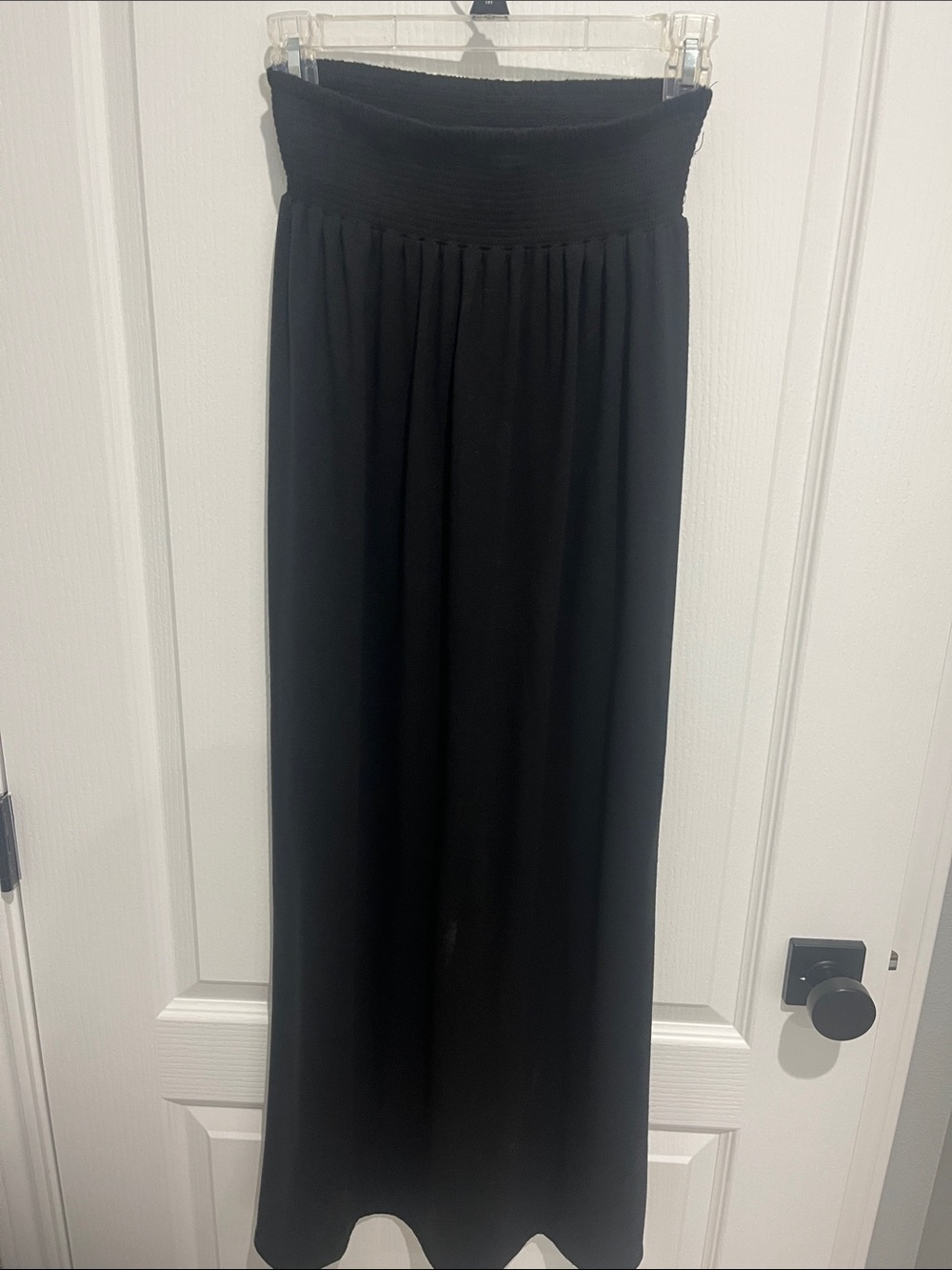 Joe B Black Maxi Skirt - Flowing Pull-On Style